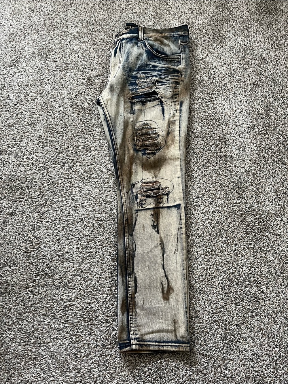 Men’s GS-115 Distressed Desert Jeans